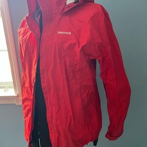 Marmot Red and Gray Outdoor Jacket